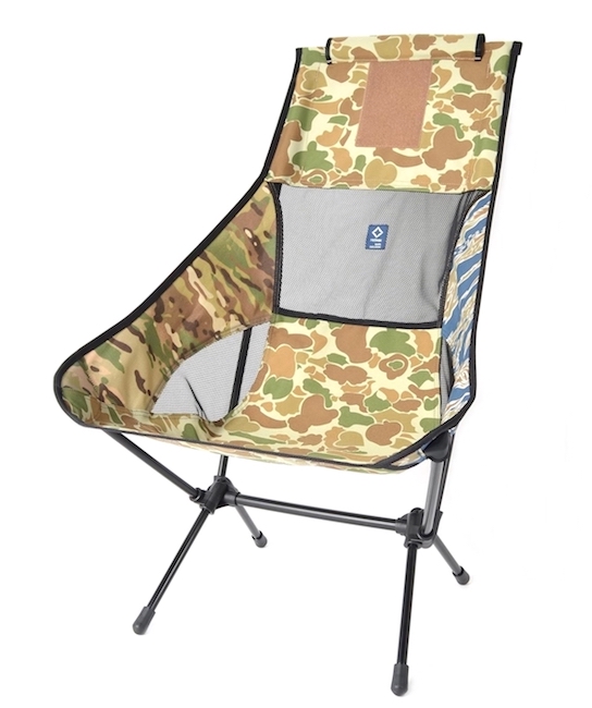 シップス別注ヘリノックスは、ヒトと差のつく迷彩クレイジーパターン