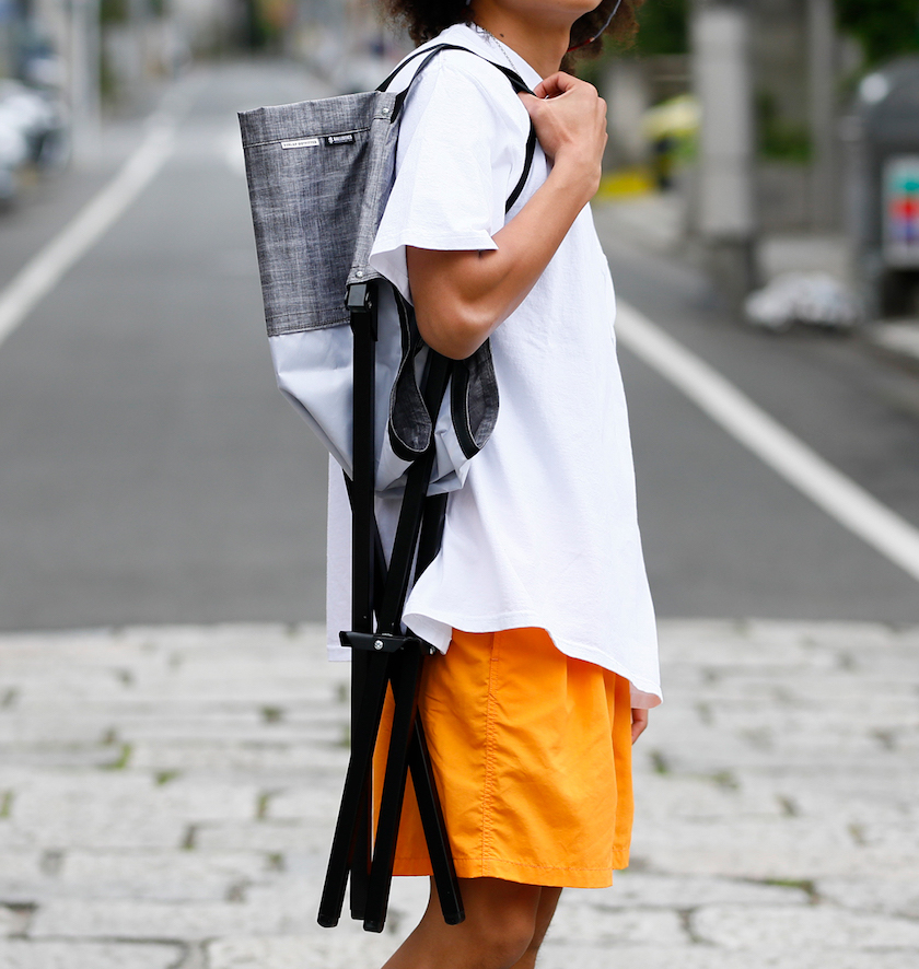 バリスティクスの機能美チェアが、バーラップアウトフィッター別注で