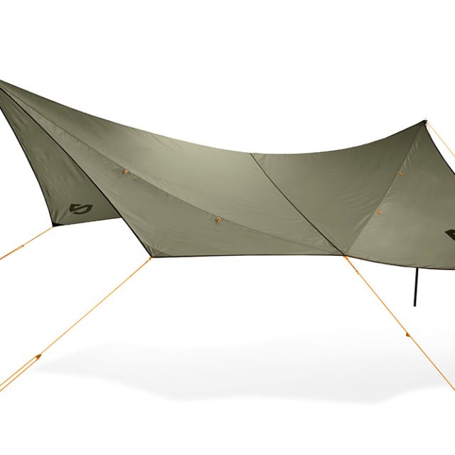 ニーモの美シルエットな人気タープ「シャドウキャスター」に、TC素材が