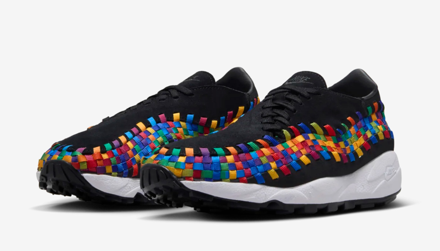 ナイキから、マルチカラーを纏った“エア フットスケープ ウーブン”が