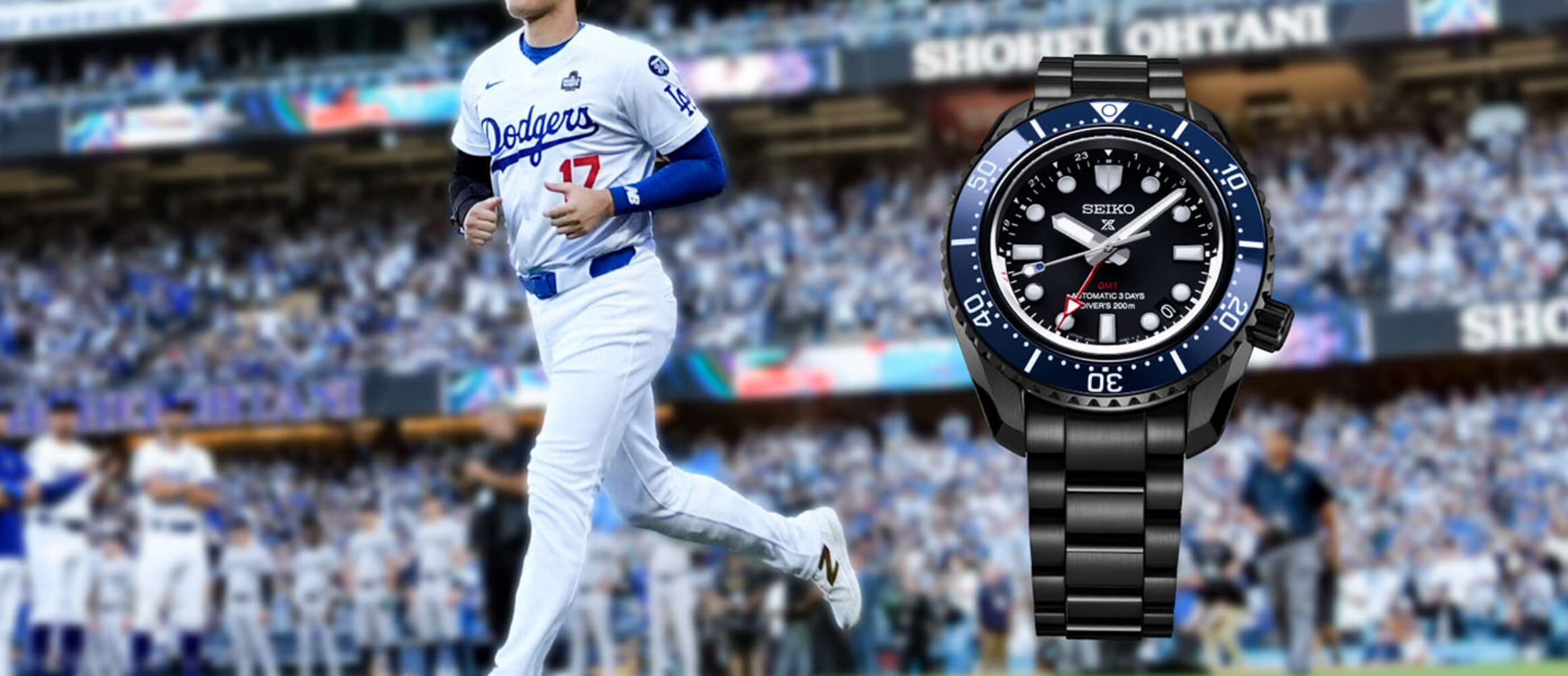 セイコー プロスペックスより、大谷翔平選手の不屈の精神を映し出した