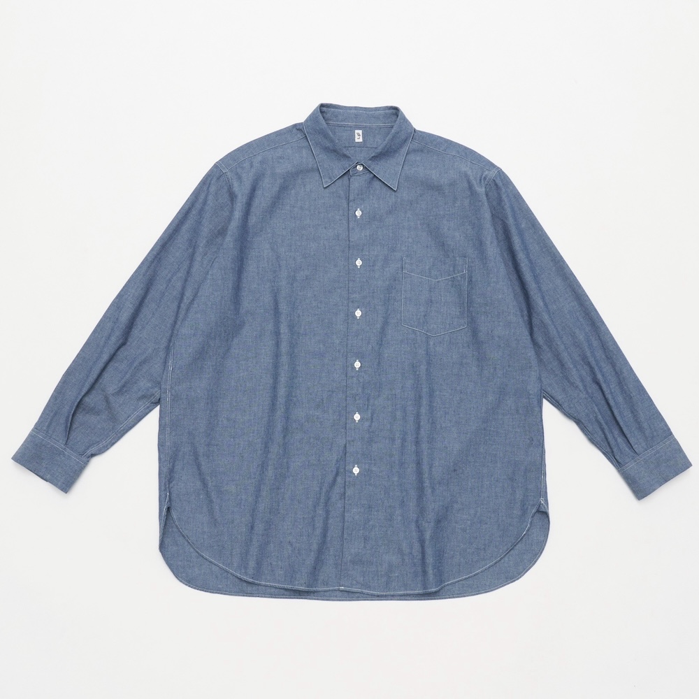 レショップの定番シャンブレーシャツがアップデート。日常に溶け込む