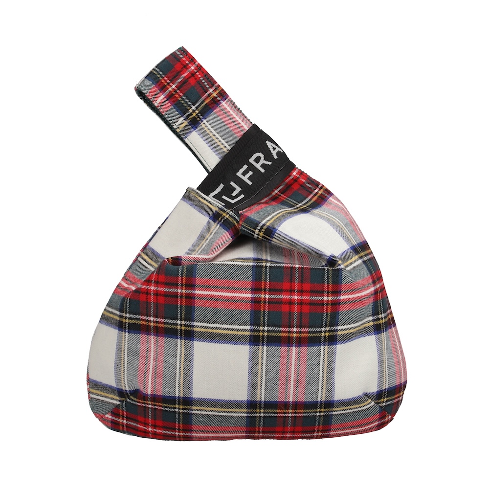 ラミダス×フラグメントデザイン。しじみをモチーフにした巾着バッグが