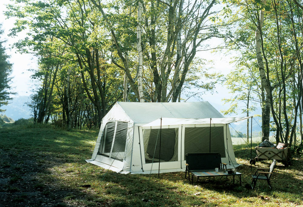 ロゴス往年の名作テントが復刻。90年代風の佇まいがソソる、レトロな