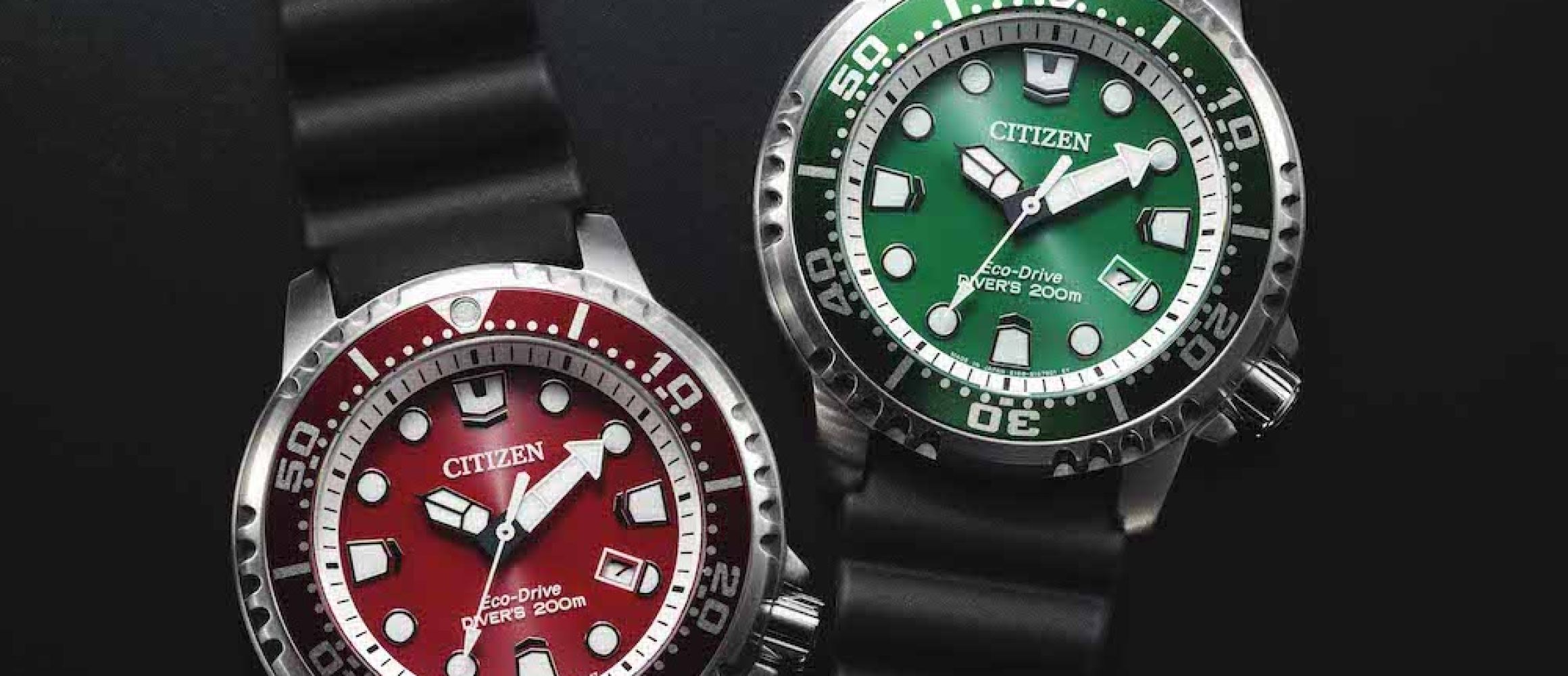 シチズンの傑作ダイバーズウオッチ、プロマスターに夏に映えるビビッド