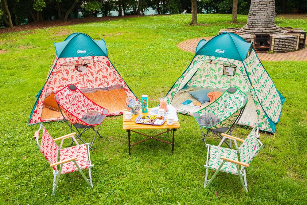 コールマンから陽気な新シリーズ！ お家アウトドアにも◎な、テント
