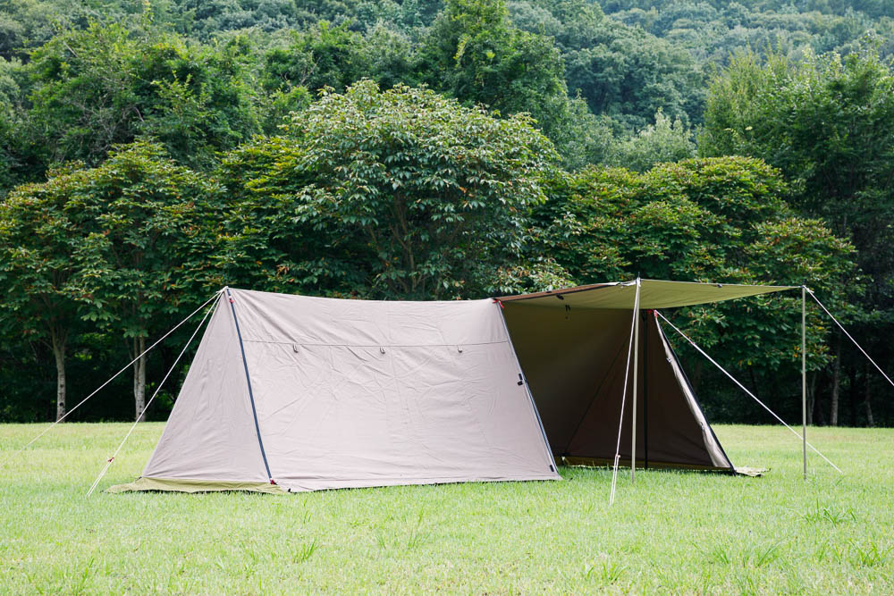 テンマクデザイン「炎幕シリーズ」の集大成！ 二分割フラップで