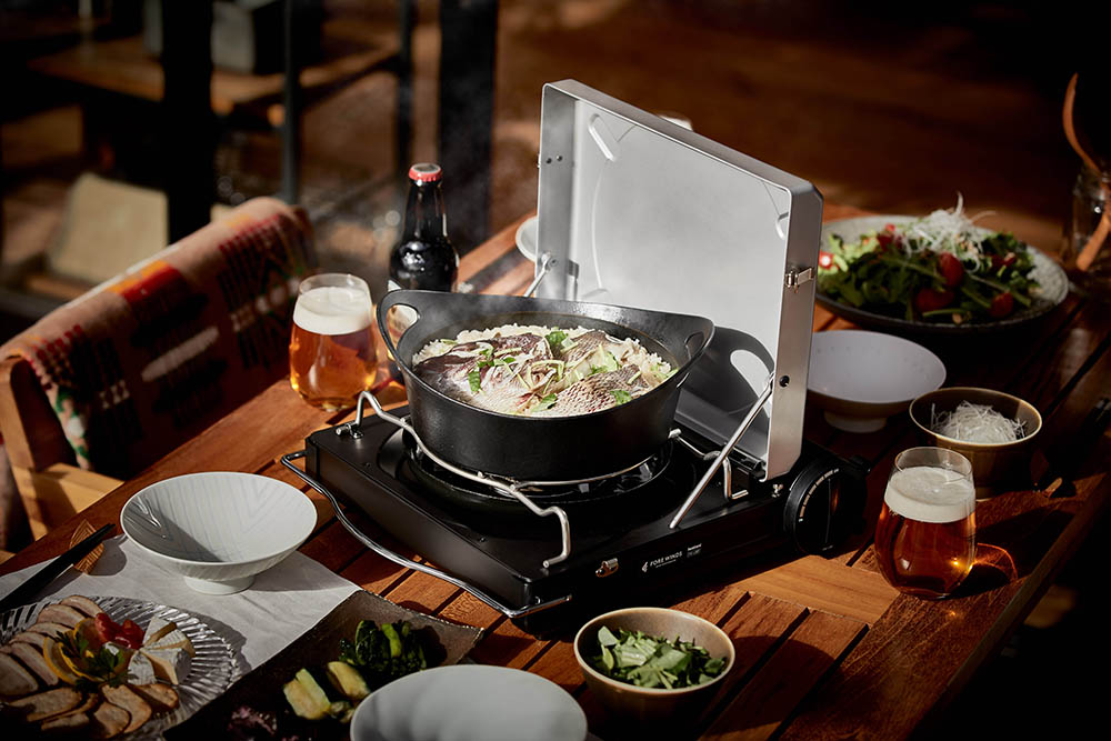 イワタニのアウトドアブランドがリニューアル！ デザインも磨かれた新