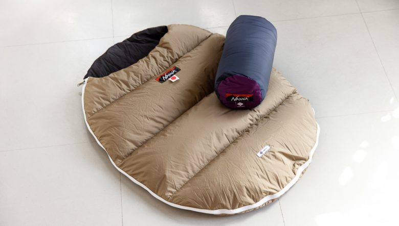ナンガ製のペット用シュラフを発見！ 犬連れ冬キャンプもお任せの