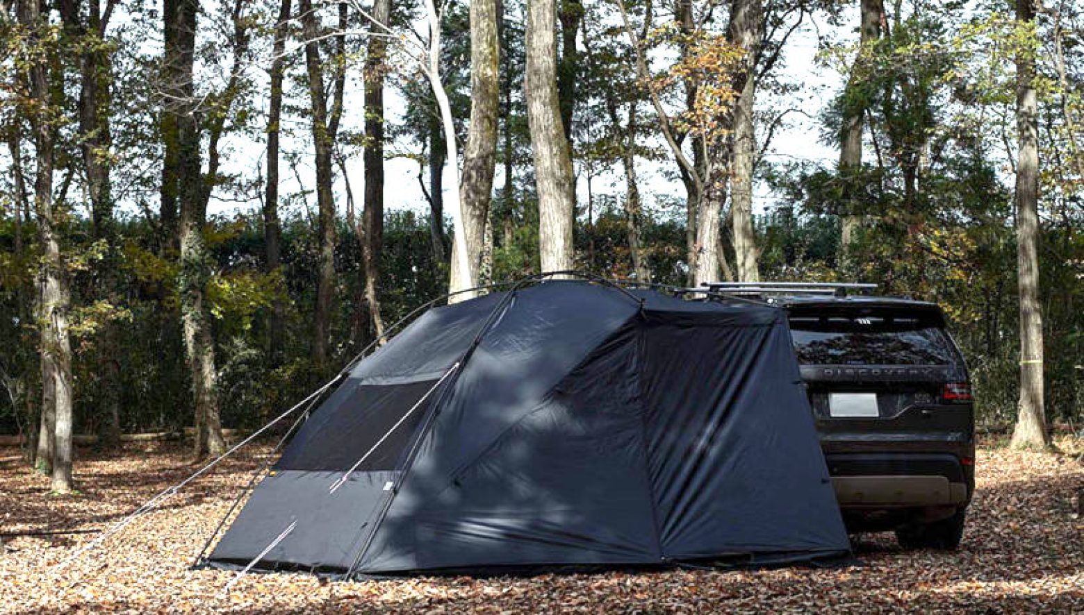 フリークスストア×ムラコによるコラボカーサイドタープは、車なしでも