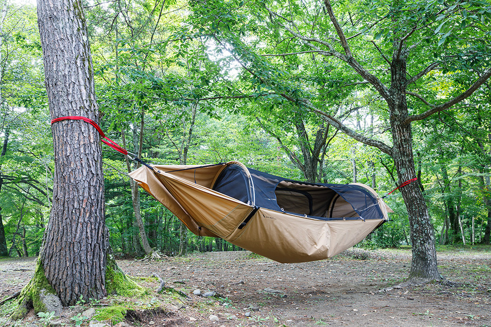 テンマクデザインから”寝返りがうてる” TCハンモックが登場。 | GO OUT WEB