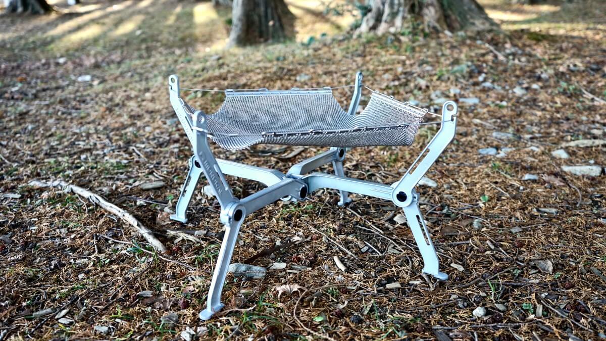 モノラル待望の新作焚き火台ワイヤフレームソリッド！ その実力は