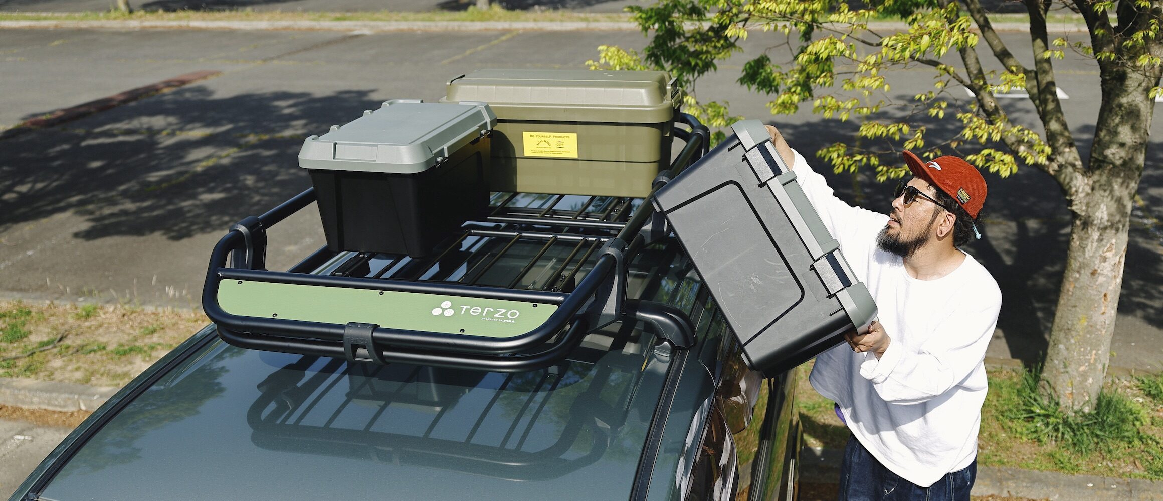 愛車激変！タフスタイルな注目のルーフキャリアを実際に取り付けてみた