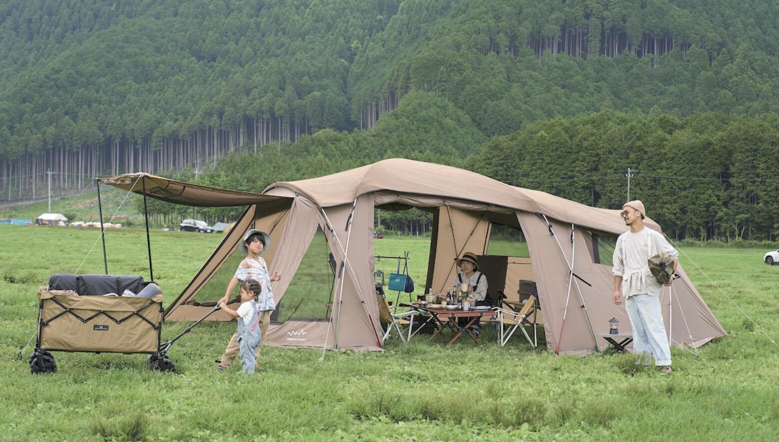 快適&涼しいファミキャンを叶えるアルペンの「AOD-3」。 | GO OUT WEB