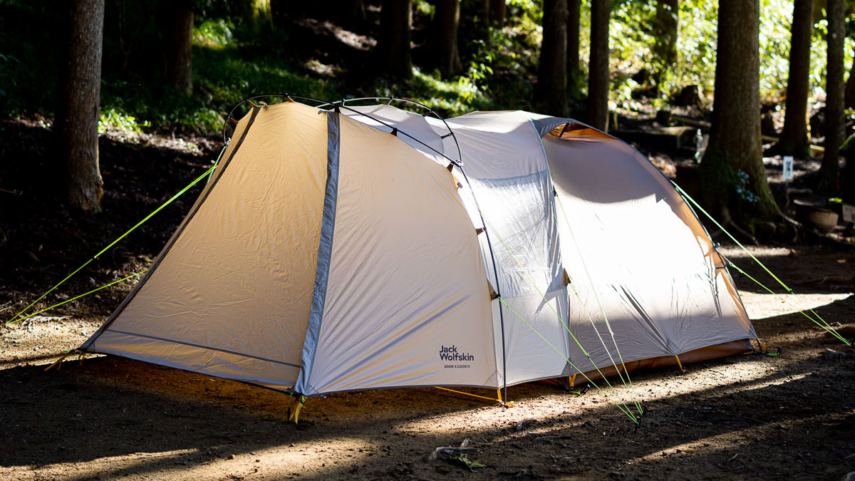 ジャック・ウルフスキンの全テント＆タープがリサイクル素材にアプデ