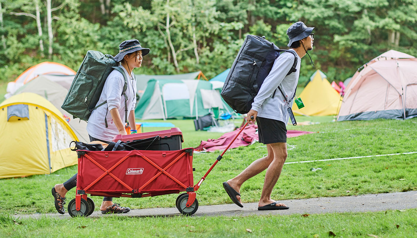 キャンプや遠征に便利！コールマンの大容量のボストンバッグシリーズ