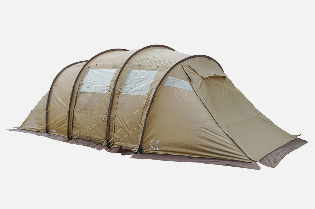 ノルディスクの限定ブラックカラーのテント&タープが、横浜