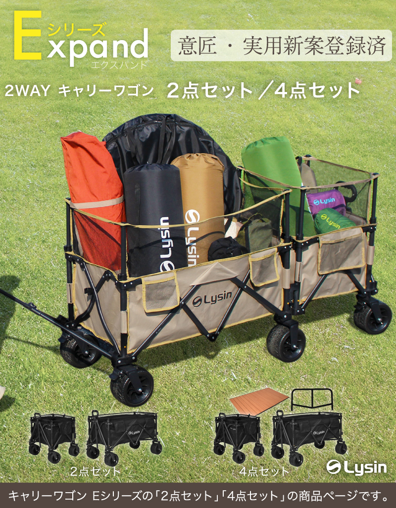 年に一度の総決算セールFINAL！】 ライシン アウトドアワゴン E