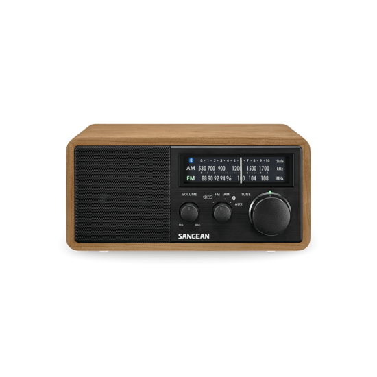 WR-11BT+ AM/FM/AUX/Wooden Cabinet Radio│SANGEAN Electronics