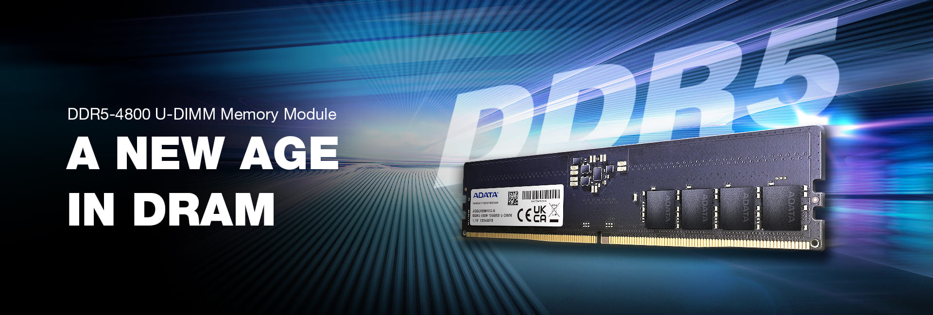 ADATA Launches DDR5-4800 Memory Module