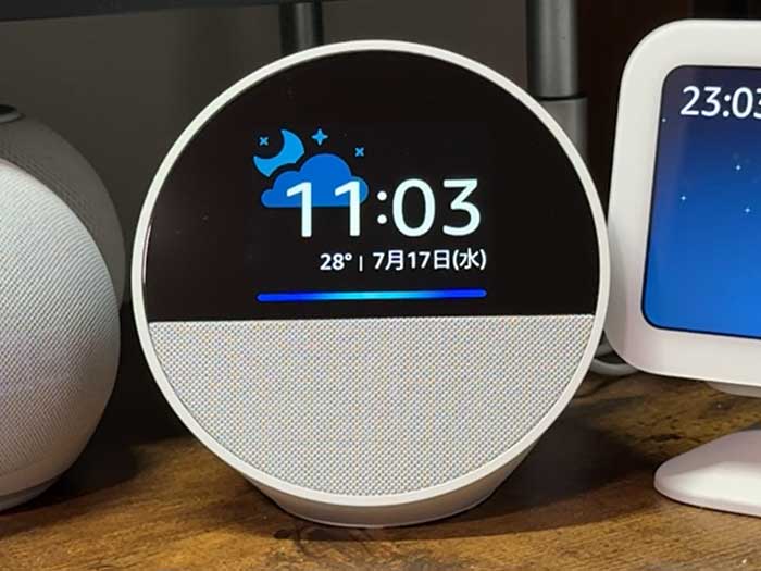 エコースポットとは？設定でできること・使い方レビュー！目覚まし時計