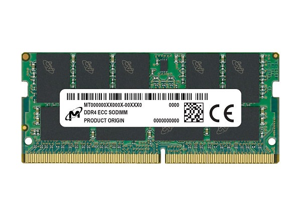 Micron - DDR4 - module - 16 GB - SO-DIMM 260-pin - 3200 MHz / PC4