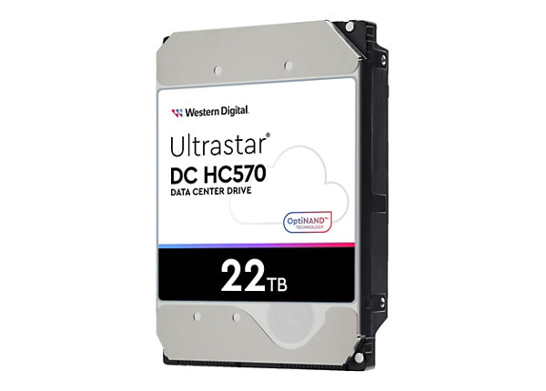 WD Ultrastar DC HC570 - hard drive - 22 TB - SAS 12Gb/s - 0F48052
