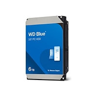 WD Blue WD60EZAX - hard drive - 6 TB - SATA 6Gb/s - WD60EZAX