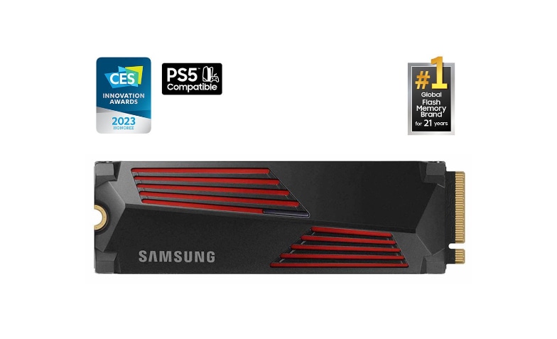 Samsung 990 PRO MZ-V9P2T0CW - SSD - 2 TB - PCIe 4.0 x4 (NVMe) - MZ