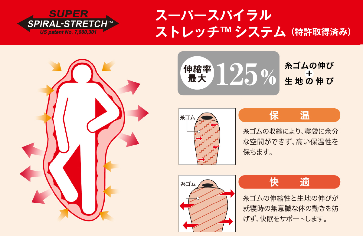 ダウンハガー650 #3 ロング｜モンベル