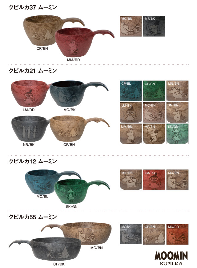 クピルカ55 ムーミン｜モンベル