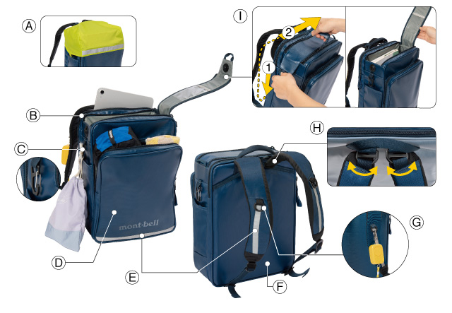 わんパック 14｜モンベル