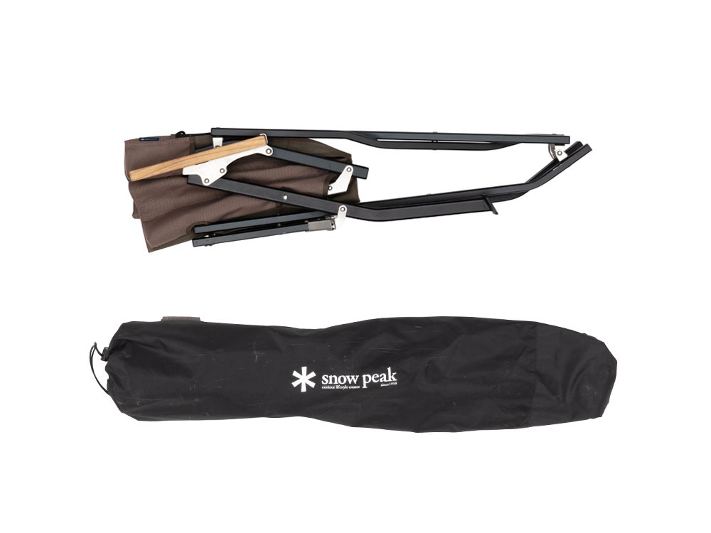 snow peak ローチェア ショート グレー LV-093GY: キャンプ