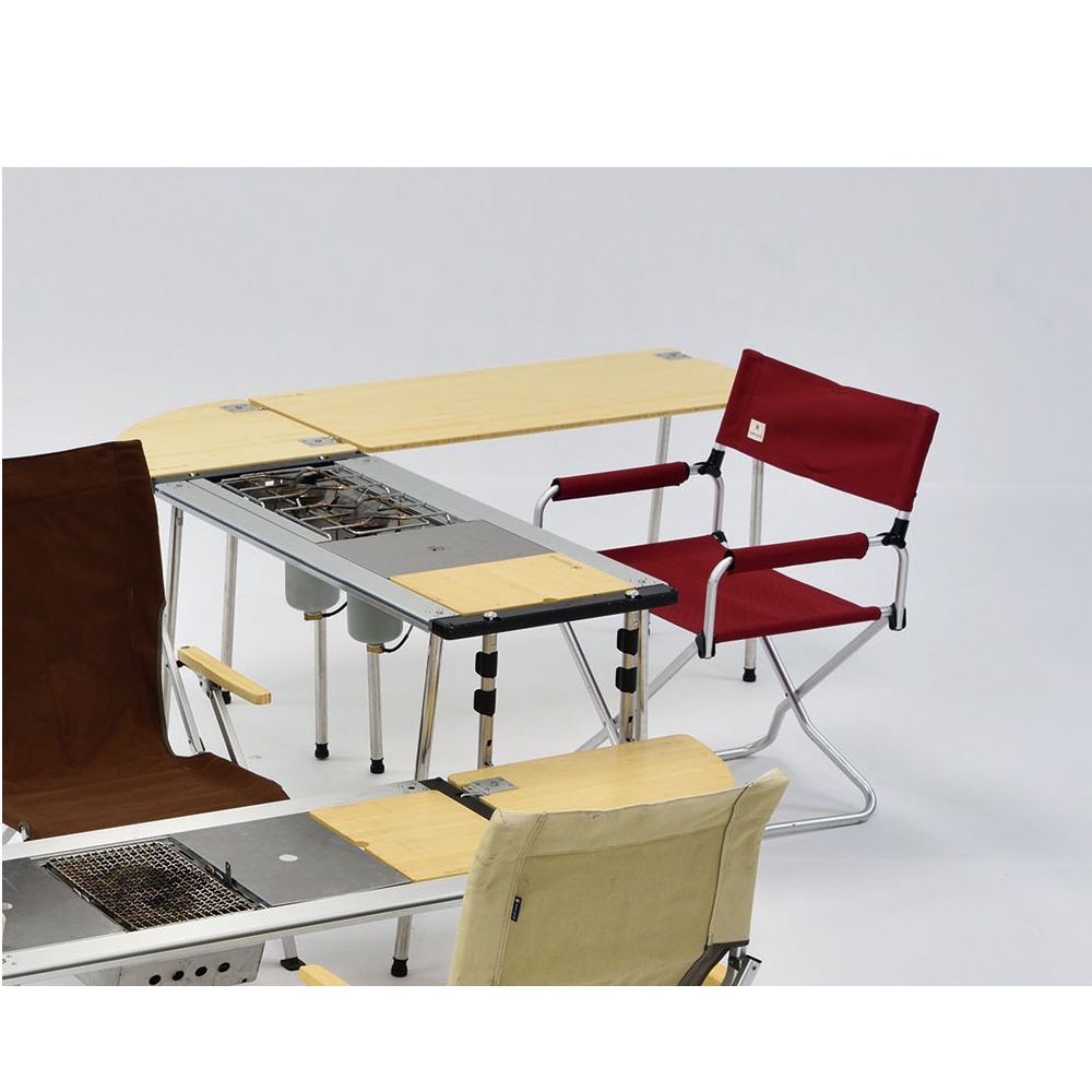 snow peak ウッドテーブルS竹 CK-125TR: キャンプ トレッキングギア