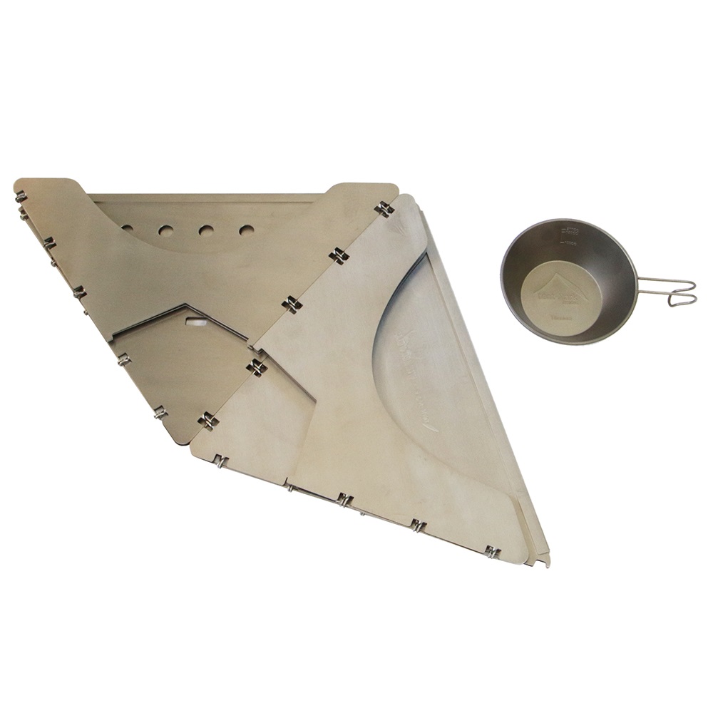 テンマクデザイン フラット 焚火台 L: キャンプ トレッキングギア WILD