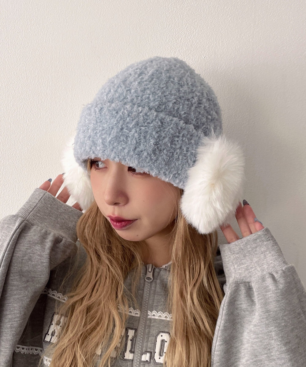 ポンポンイヤーニットキャップ｜WEGO（ウィゴー） – WEGO ONLINE STORE