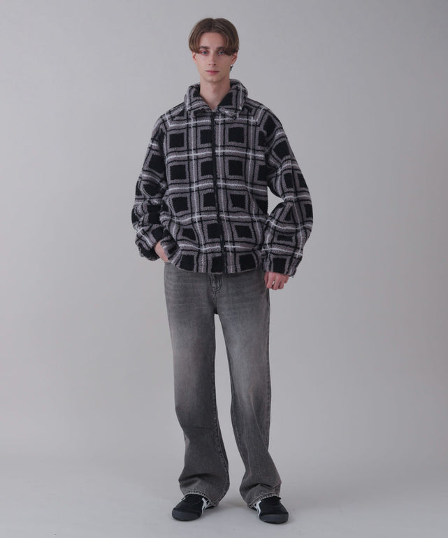 ボアチェックブルゾン｜WEGO（ウィゴー） – WEGO ONLINE STORE