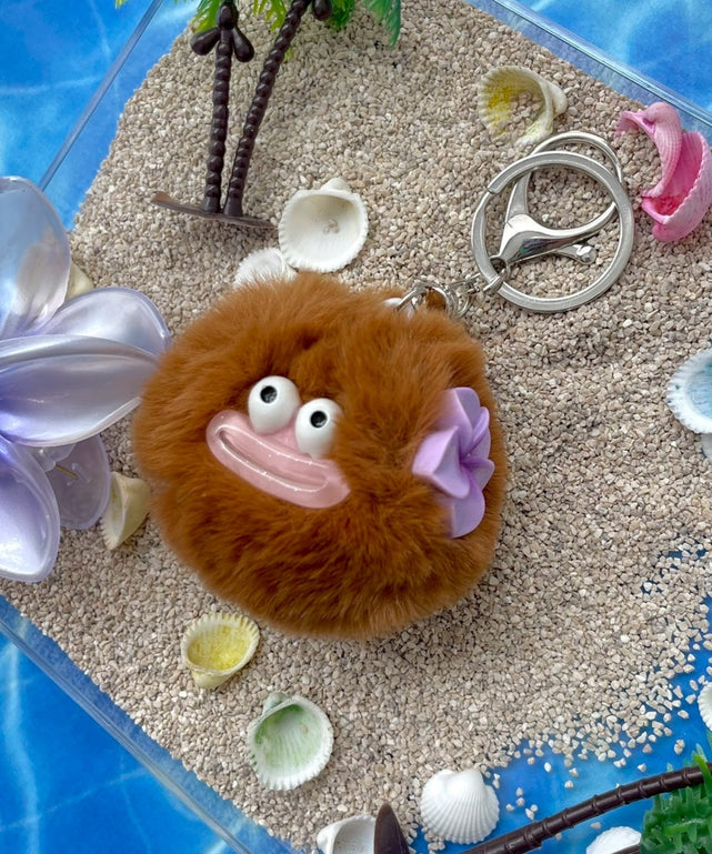 アゲアゲハイビスカスモンスターぬいぐるみキーホルダー｜WEGO