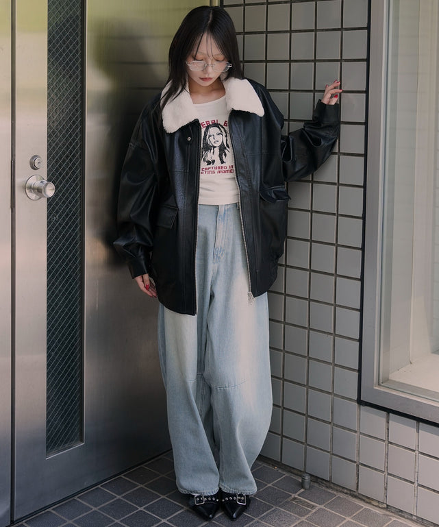 2WAYファー襟PUジャケット｜WEGO（ウィゴー） – WEGO ONLINE STORE