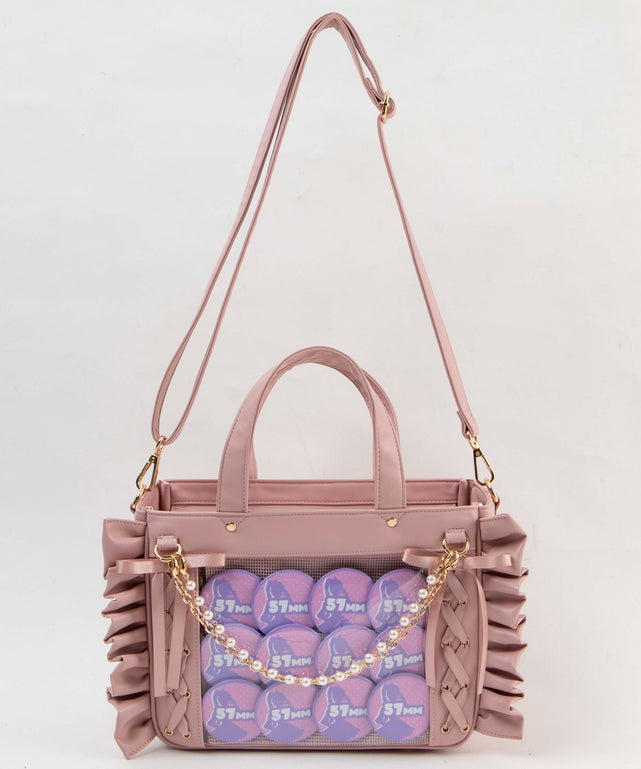 きらめきレースアップフリル痛ショルダー【一部店舗限定】｜WEGO