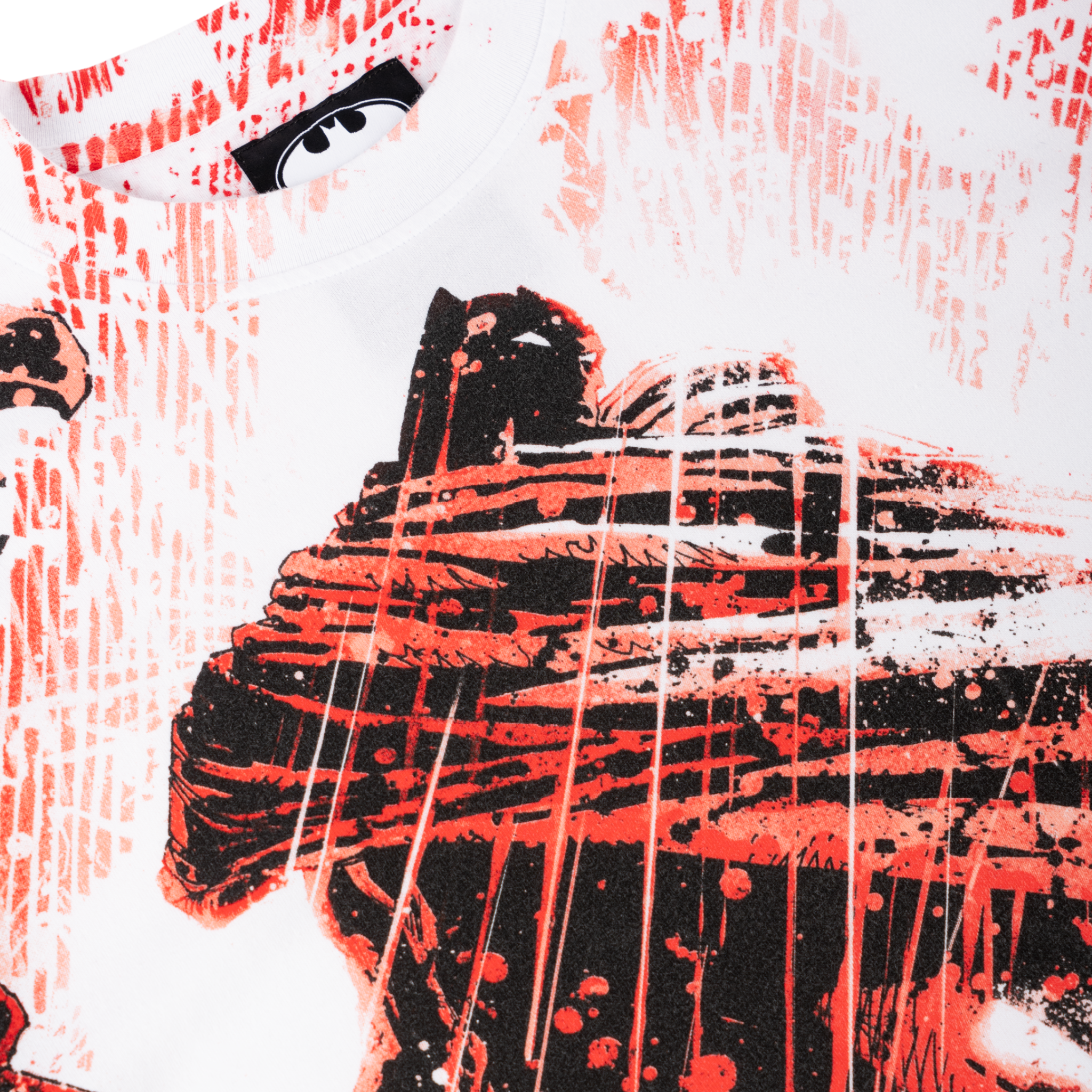 Batman x Welcome - Gargoyle All-Over Print Boxy Knit Tee – Welcome