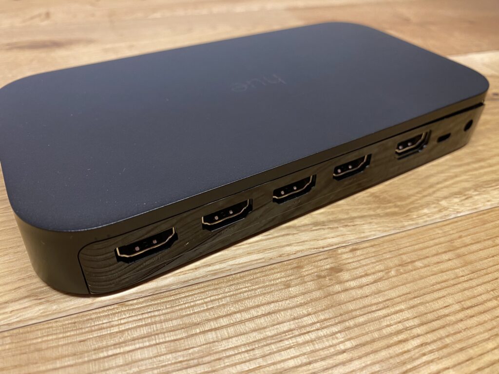 ダイソーダクトレールとPhilips Hue Play HDMI Sync Box：映像を映え