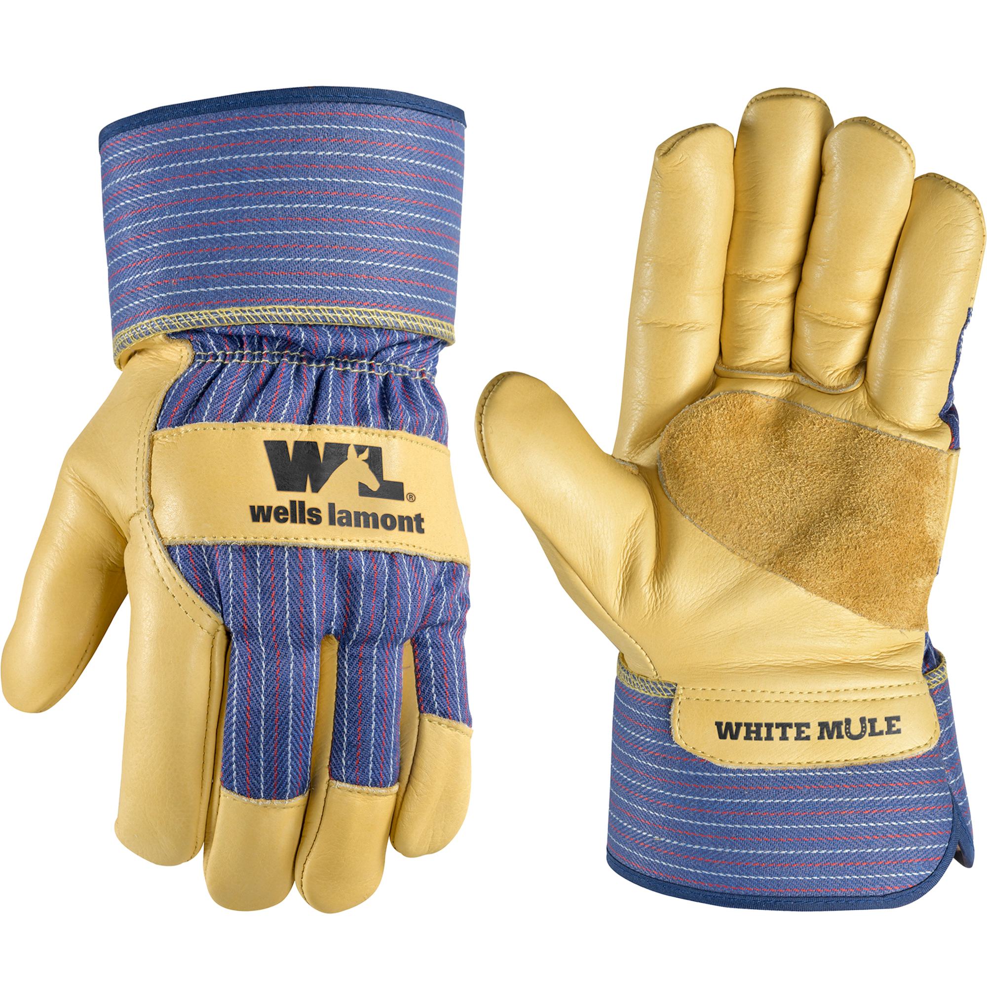 Men's Grain Leather Insulated Open Cuff | Wells Lamont