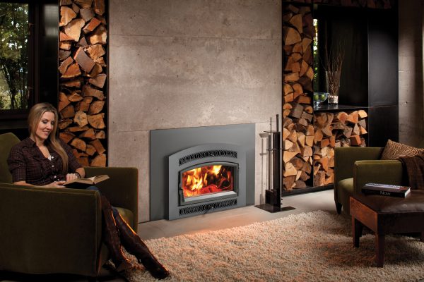 Fireplace Xtrordinair Medium Flush Wood Arched - Western Fireplace