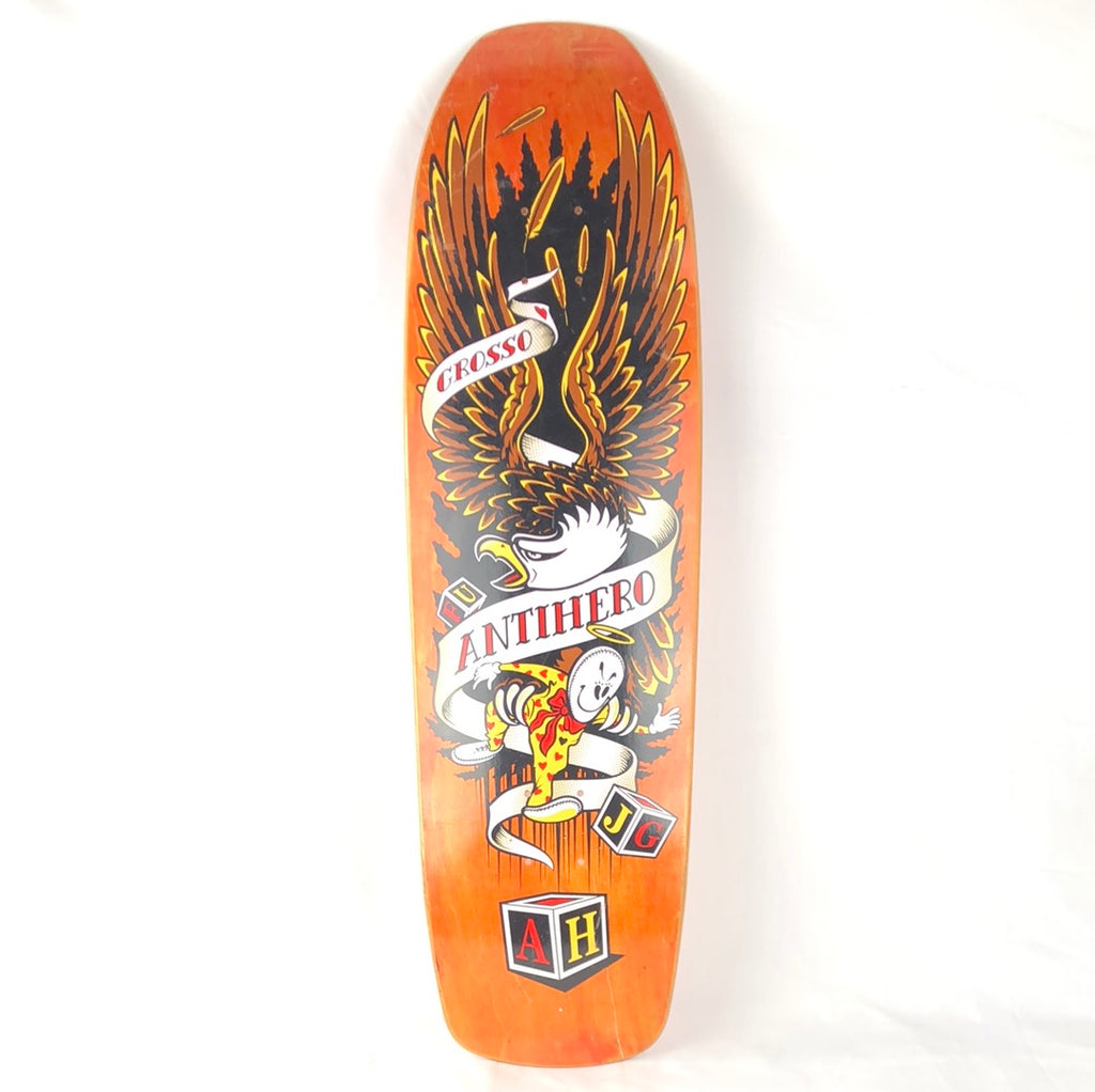 Anti Hero Jeff Grosso Orange/Multi Color Size 9.89