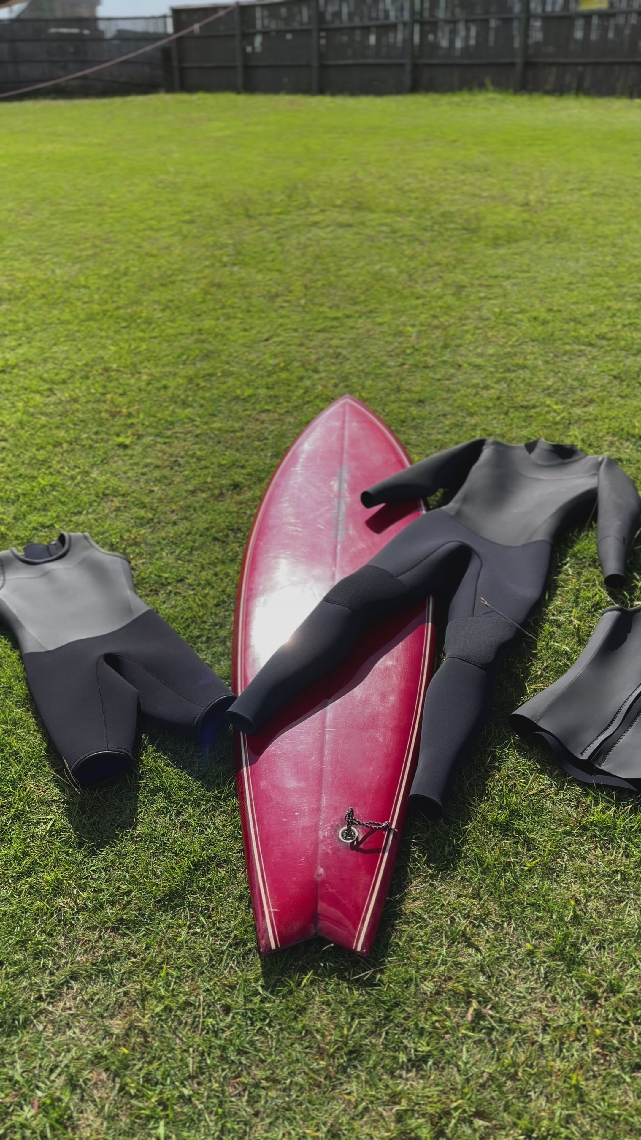 バックジップウェットスーツ 3/3mm ラバーフルスーツ｜工場直売【WET