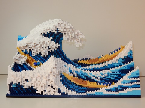 nanoblock ナノブロック 富嶽三十六景神奈川沖浪裏: WEVA quadrant