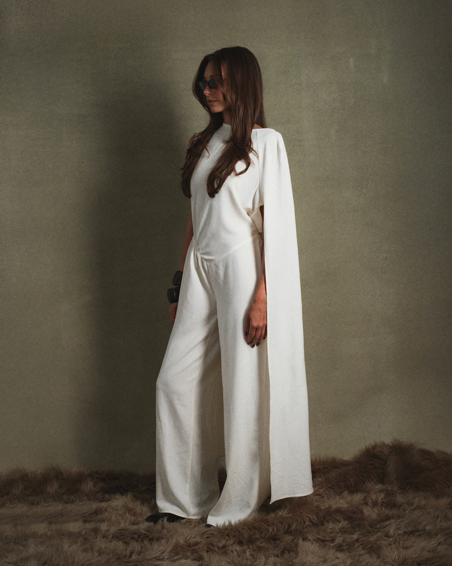 Draped Dolman Sleeve Jumpsuit – WeWoreWhat