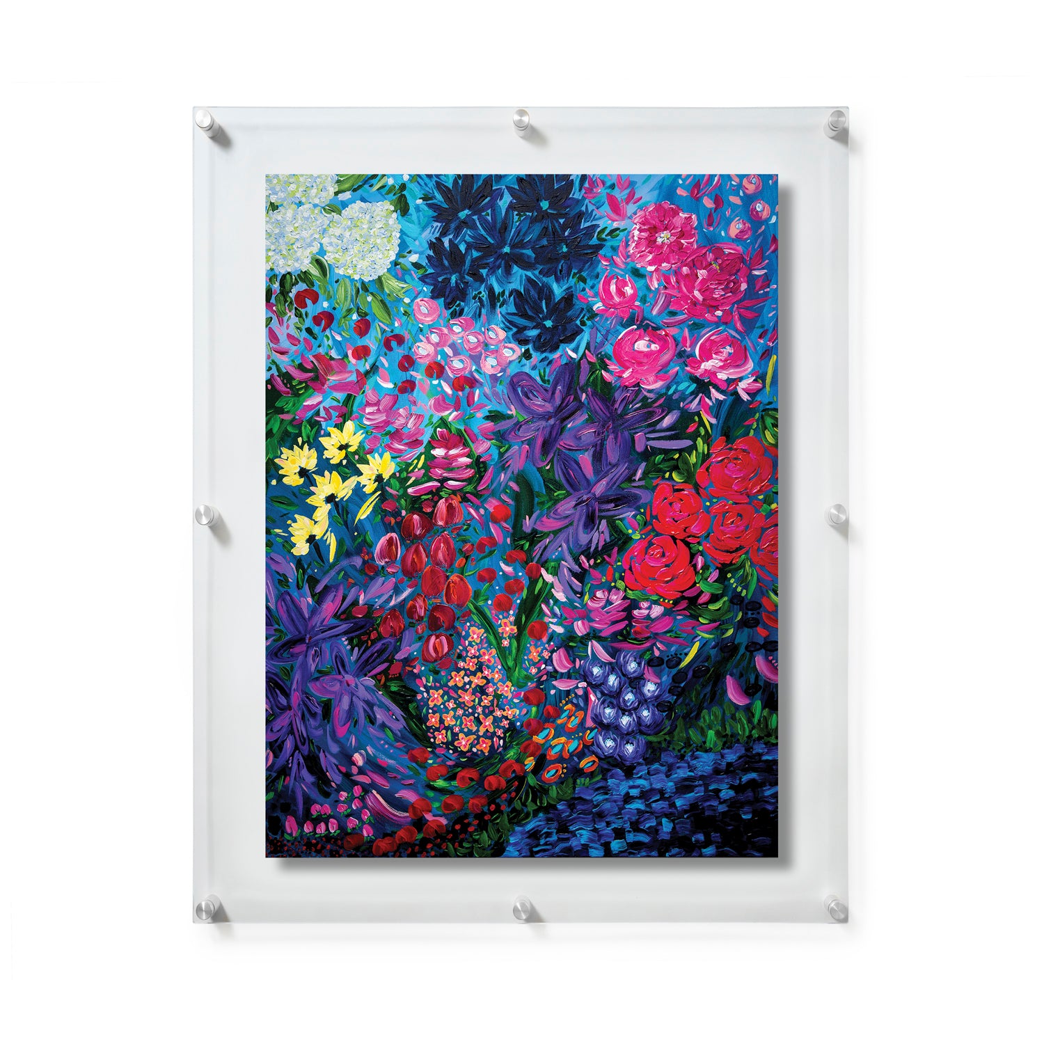 Secret Garden by Alexandra Hunt | Modern Framed Art – Wexel Art