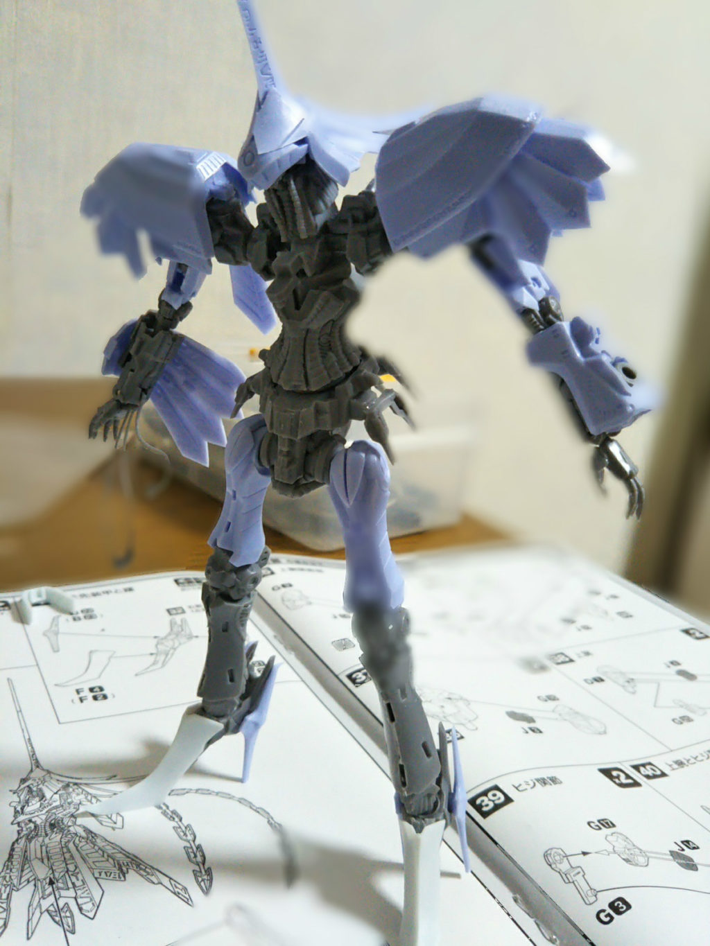 ファイブスター物語 破裂の人形 THE BANG ファレホで全塗装 | ガンプラ